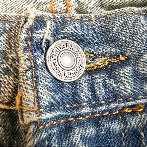 POLO RALPH LAUREN RLPC SKI CLUB Patch Denim Varick Straight-Leg Jeans - Picture 8 of 16